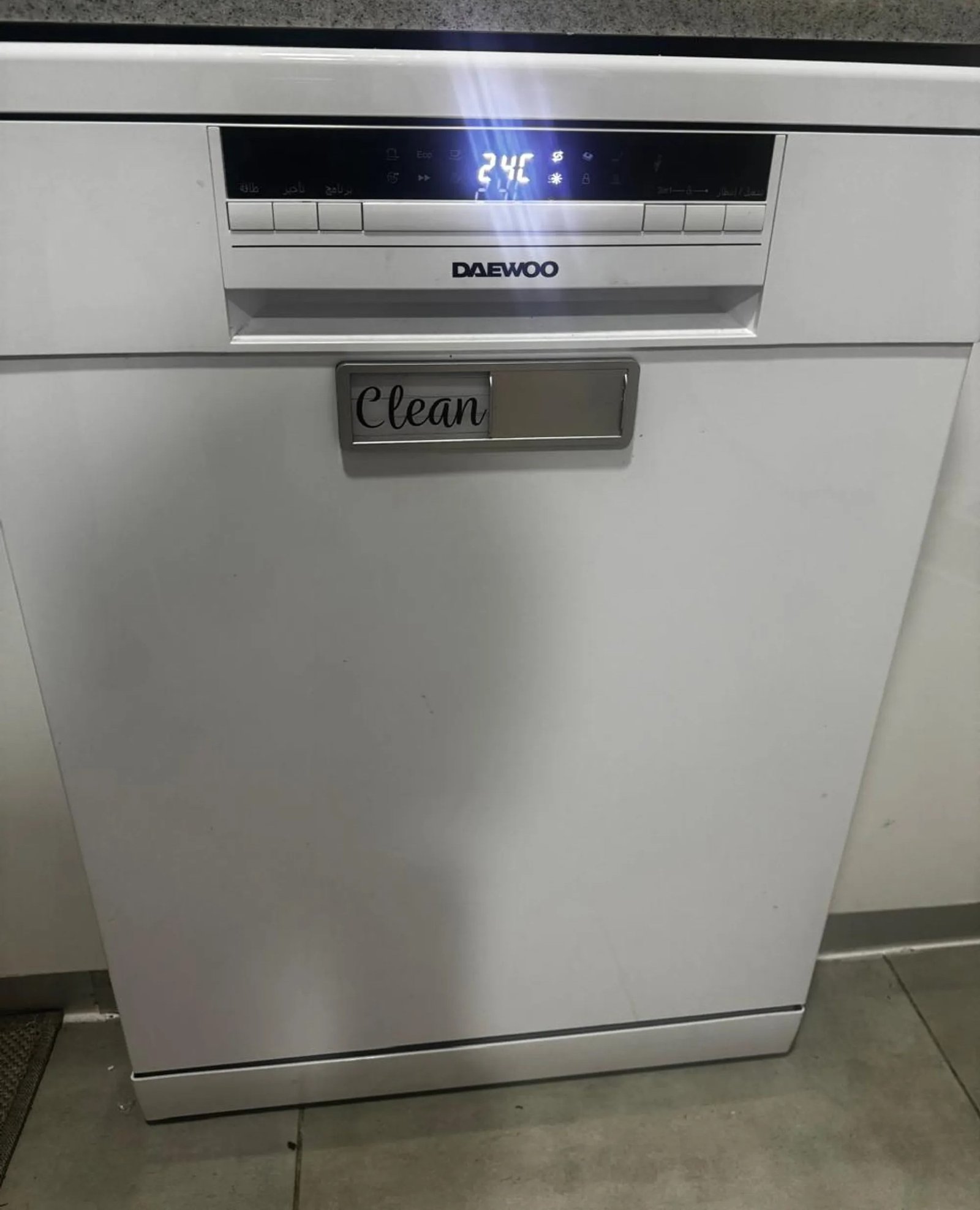 38f748f9a6e1ecbfdd9536d558bc1e4daec17e7fd18427f3126a51e56fc57bd3 DAEWOO Dish Washer للبيع الرياض - الصورة 1