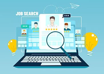 pngtree-creative-recruitment-and-job-search-background-applying-for-giving-cv-competition-image_901833 مطلوب عمال مقيمين لرعاية حيوانات، طيور و حدائق.القاهرة - الصورة 1